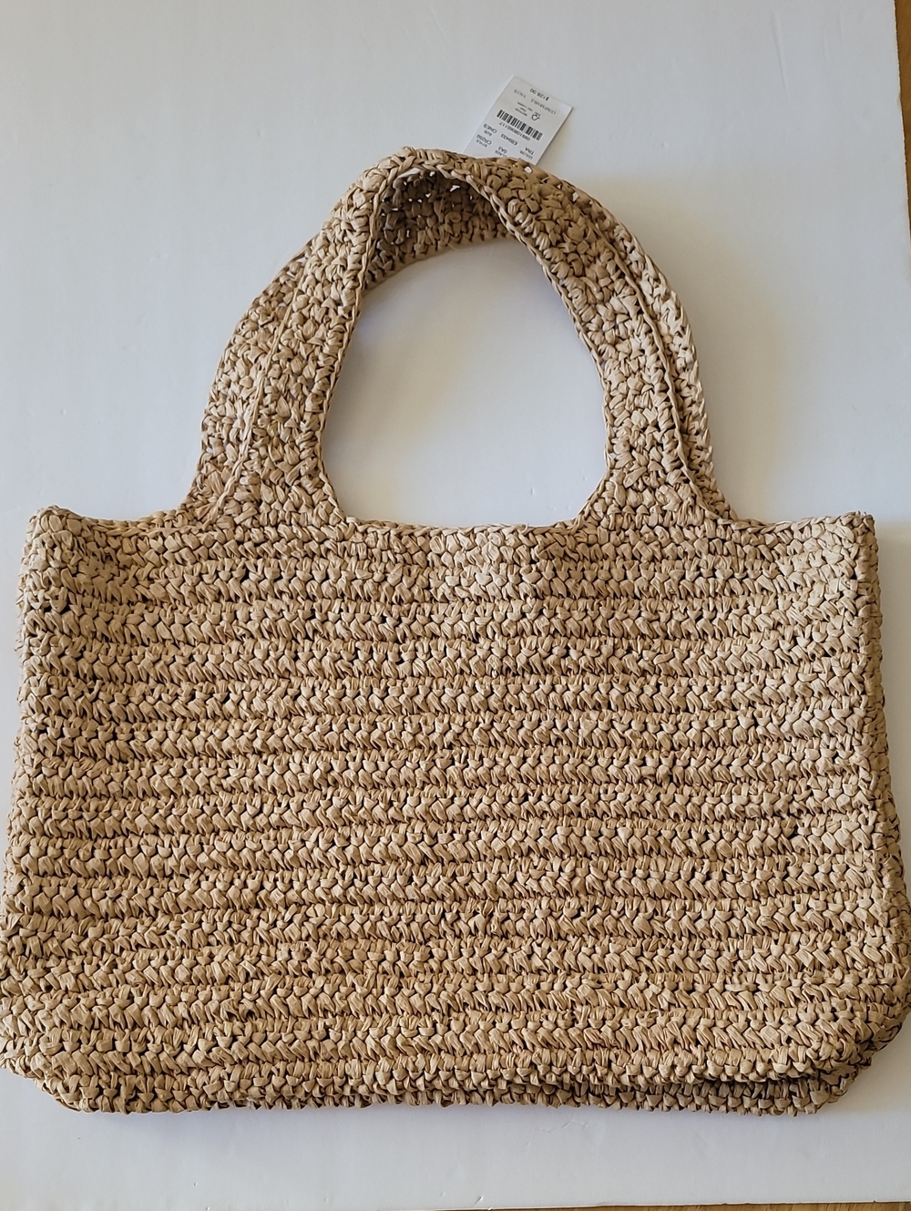 J. Crew Packable Straw Tote Bag - Picture 3 of 9